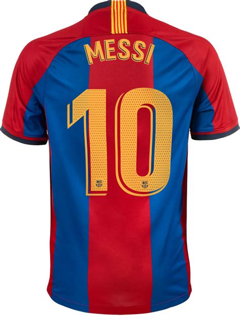 lionel messi first jersey number in barcelona